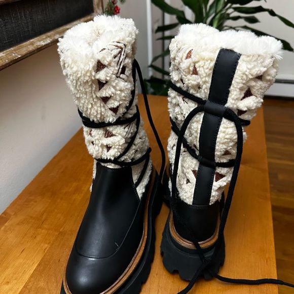 Free People fur Winter Boots - Picture 4 of 8